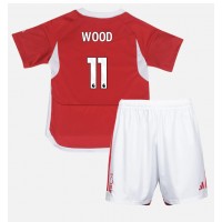 Dres Nottingham Forest Chris Wood #11 Domaci za djecu 2023-24 Kratak Rukav (+ kratke hlače)